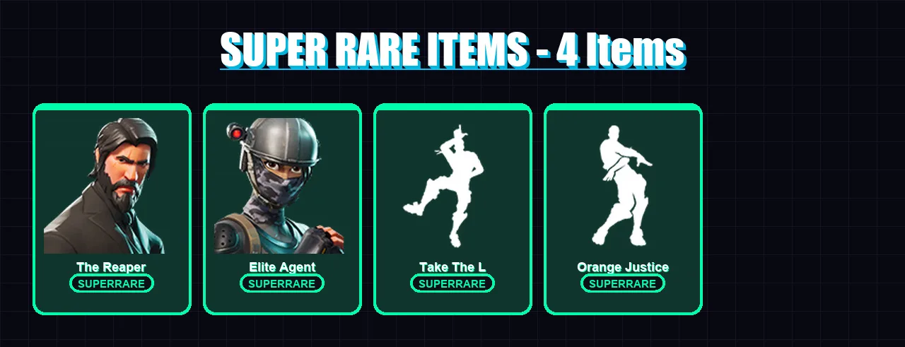 [PC/XBOX/PSN] | The Reaper | Elite Agent | Zenith | Carbide | Lynx | 13 skin | 19 pickaxe | 22 emote | 20 glider | Lv283