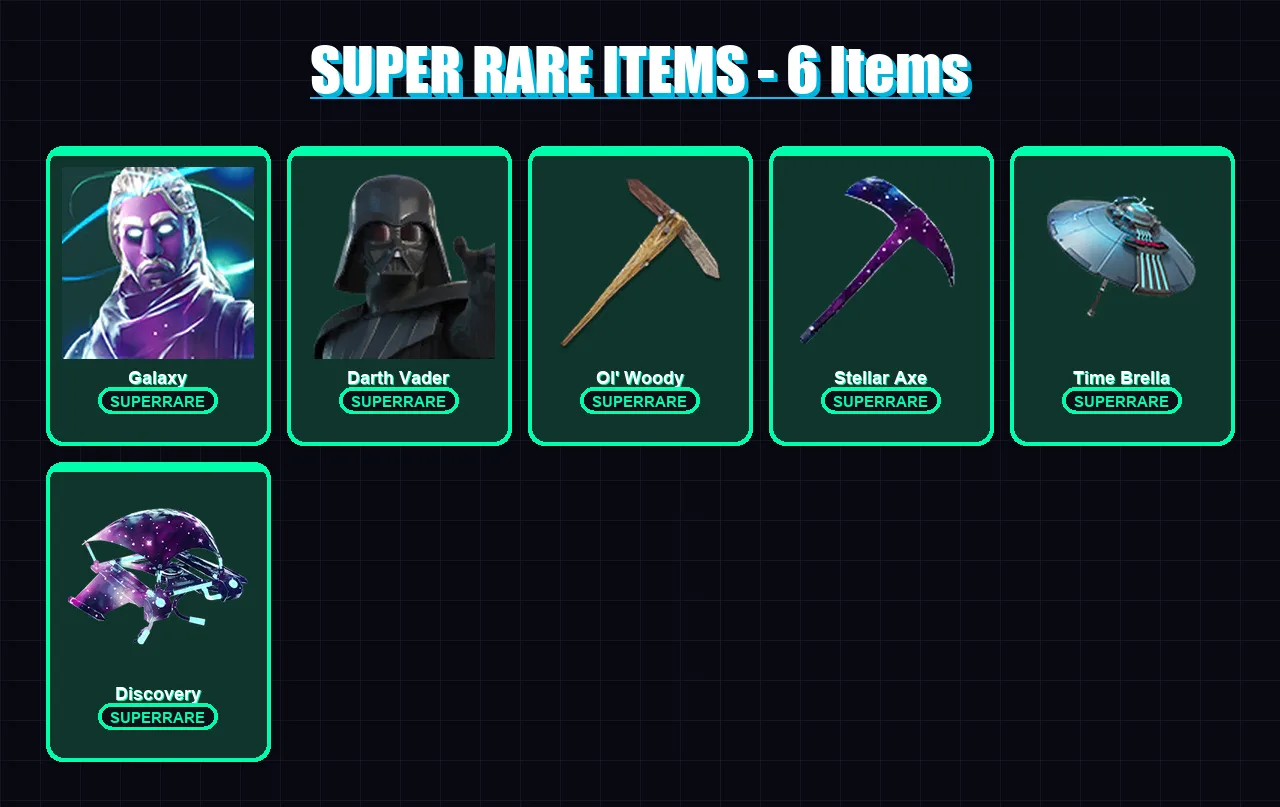 [PC/PSN] | Galaxy | Darth Vader | The Ageless | Nezumi | Renzo the Destroyer | 195 skin | 232 pickaxe | 153 emote | 144 glider | Lv2069