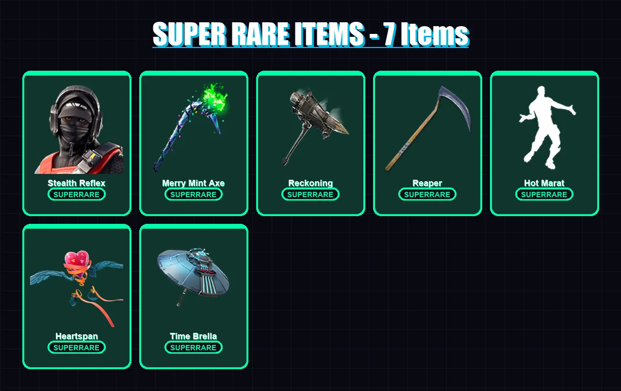 [PC/XBOX/PSN] | Stealth Reflex | Mandalorian | Midas | Era | The Foundation | 205 skin | 259 pickaxe | 193 emote | 226 glider | Lv3514
