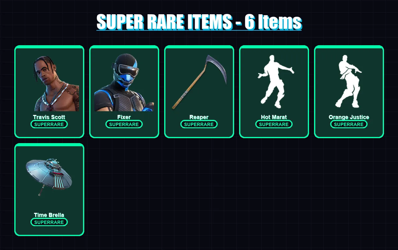 [PS4/PS5/XBOX/PC] | Travis Scott | Fixer | Spire Assassin | Alli | The Ice King | 107 skin | 137 pickaxe | 119 emote | 117 glider | Lv2456 — Fortnite account