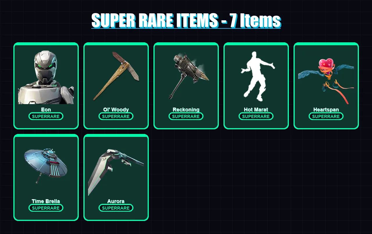 [PC/PSN] | Eon | Peter Griffin | A.I.M. | Hybrid | Zenith | 128 skin | 144 pickaxe | 149 emote | 118 glider | Lv2030