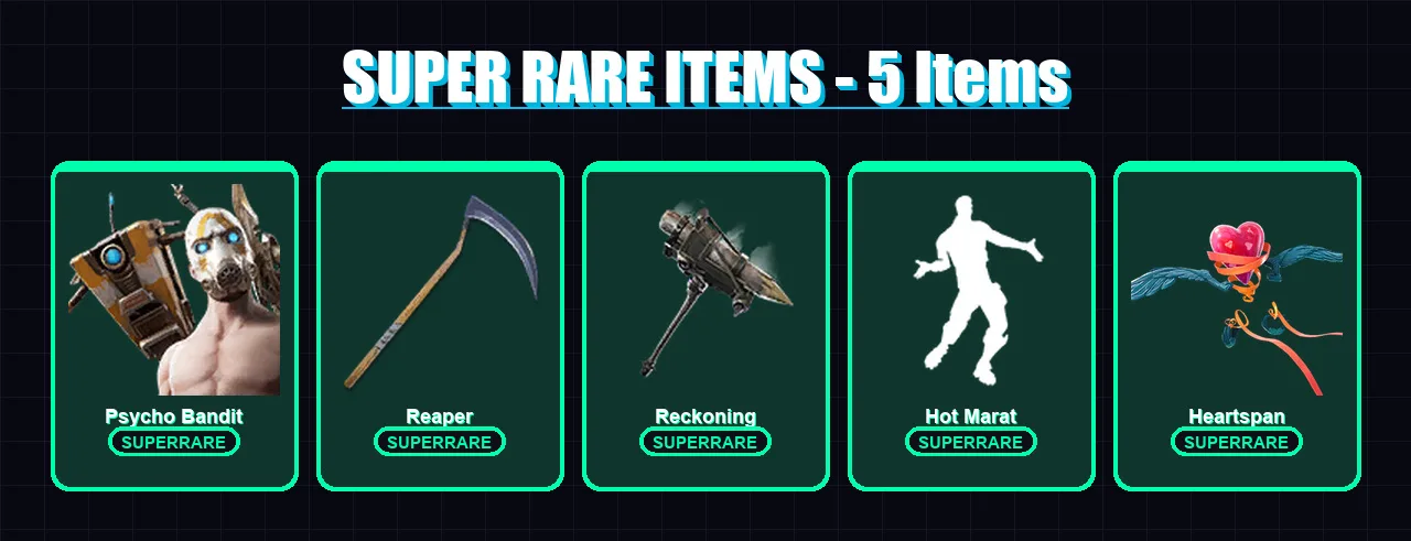 [PC/XBOX/PSN] | Psycho Bandit | Joey | Kymera | The Ice King | Eternal Knight | 99 skin | 102 pickaxe | 95 emote | 90 glider | Lv1475
