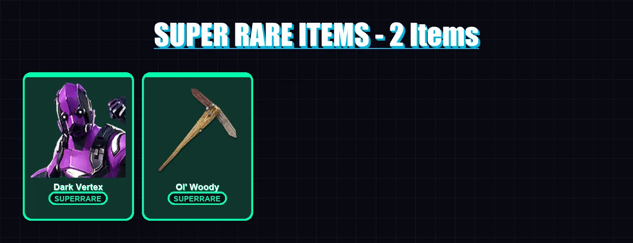 [PC/PSN] | Dark Vertex | Fusion | Gear Specialist Maya | Fade | Deadpool | 39 skin | 66 pickaxe | 30 emote | 40 glider | Lv547