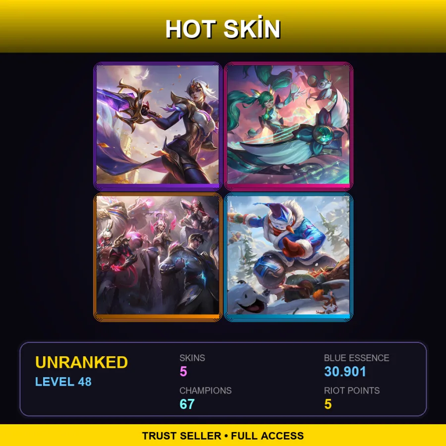 LAS | Lv48 | Unranked | 5 Skin | 67 Champ — Archduke Nasus