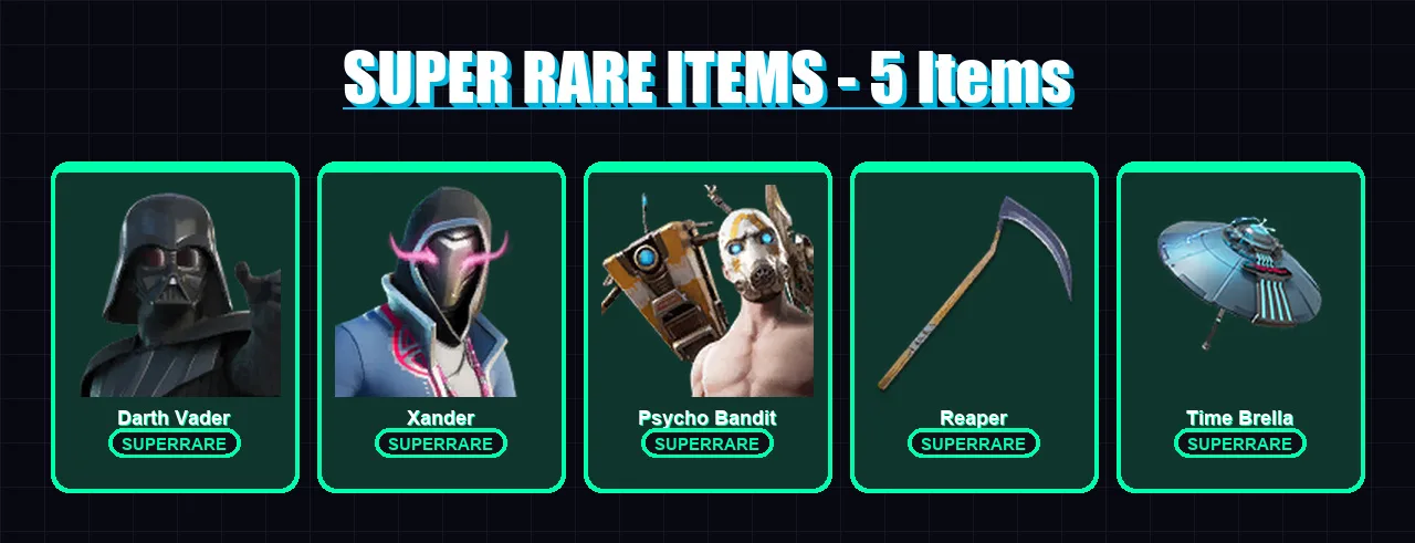 [PC/XBOX/PSN] | Darth Vader | Xander | Psycho Bandit | Snap | Omegarok | 137 skin | 203 pickaxe | 126 emote | 139 glider | Lv2295 — Fortnite account