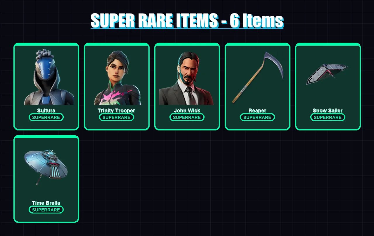 [PS4/PS5/XBOX/PC] | Sultura | Trinity Trooper | John Wick | 357 skin | Lv2952
