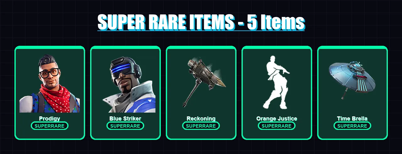 [PS4/PS5/XBOX/PC] | Prodigy | Blue Striker | The Prisoner | Hybrid | A.I.M. | 68 skin | 71 pickaxe | 80 emote | 69 glider | Lv1183