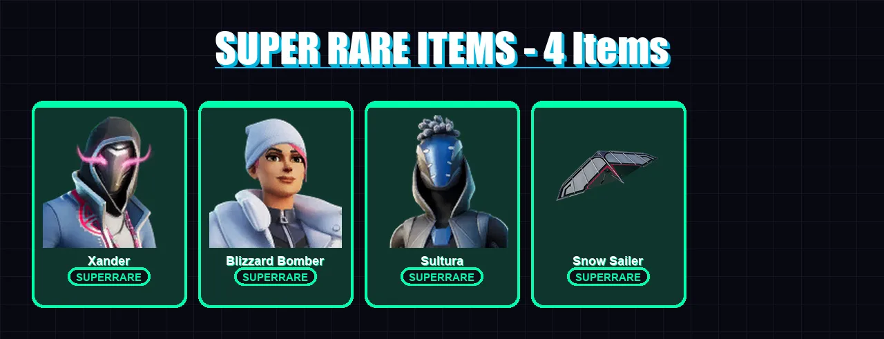 [PS4/PS5/XBOX/PC] | Xander | Blizzard Bomber | Sultura | Spire Assassin | Raz | 34 skin | 54 pickaxe | 46 emote | 43 glider | Lv753 — Fortnite account