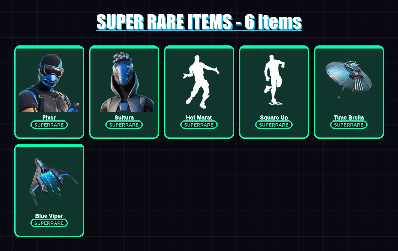 [PS4/PS5/XBOX/PC] | Fixer | Sultura | Torin | Ronin | Spire Assassin | 46 skin | 62 pickaxe | 56 emote | 64 glider | Lv1219