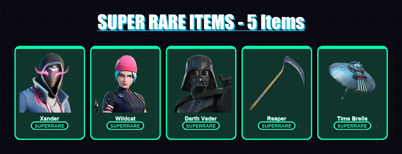 [PC/PSN] | Xander | Wildcat | Darth Vader | Joey | Kymera | 179 skin | 187 pickaxe | 147 emote | 136 glider | Lv2095