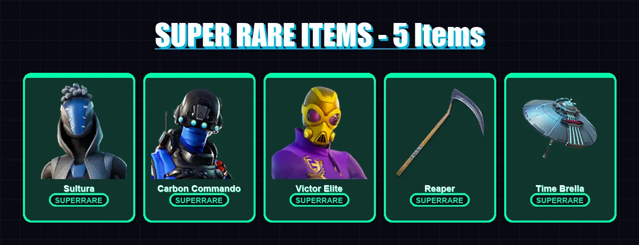 [PS4/PS5/XBOX/PC] | Sultura | Carbon Commando | Victor Elite | Mizuki | Ultima Knight | 246 skin | 312 pickaxe | 233 emote | 216 glider | Lv3974