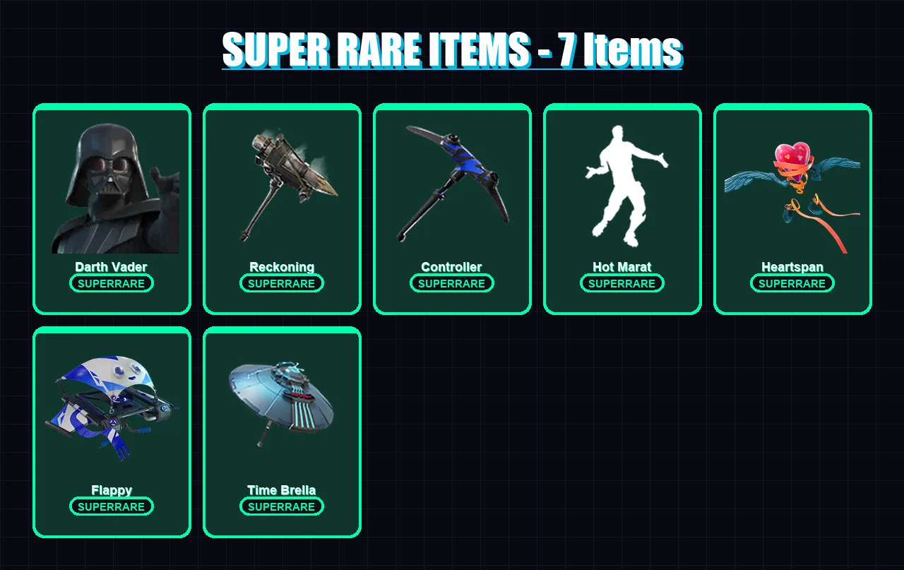 [PS4/PS5/XBOX/PC] | Darth Vader | Omegarok | Peter Griffin | Blackheart | Zeus | 267 skin | 267 pickaxe | 231 emote | 202 glider | Lv3565