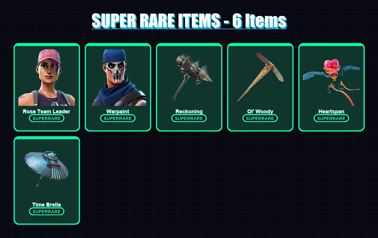 [PC/XBOX/PSN] | Rose Team Leader | Warpaint | Zenith | Ragnarok | Hybrid | 75 skin | 93 pickaxe | 96 emote | 89 glider | Lv1072 — Fortnite account