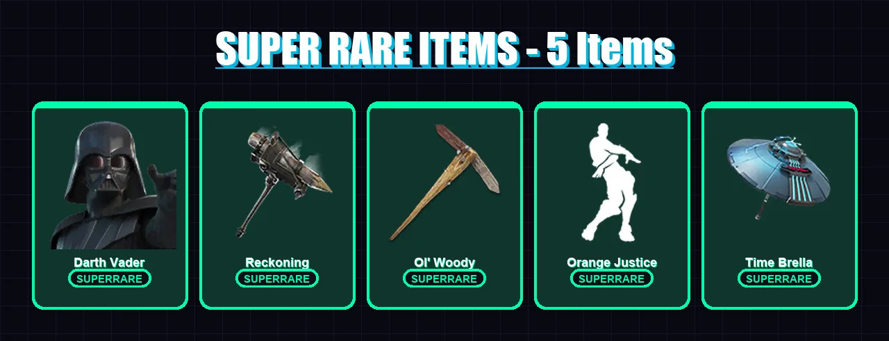 [PC/XBOX/PSN] | Darth Vader | Torin | Wukong | The Imagined | Ronin | 129 skin | 122 pickaxe | 123 emote | 89 glider | Lv1229