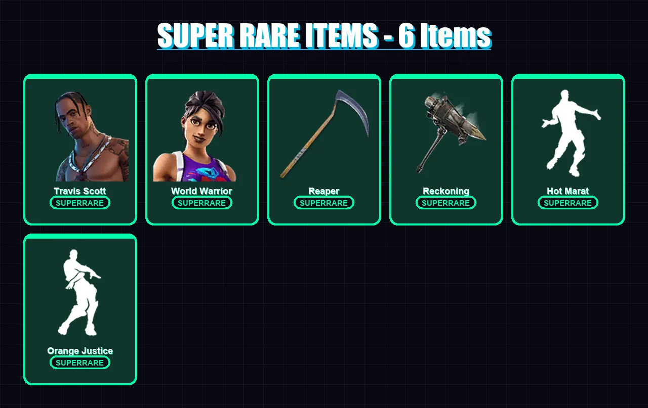 [PC/XBOX/PSN] | Travis Scott | World Warrior | Frozen Red Knight | Catalyst | Luxe | 108 skin | 94 pickaxe | 102 emote | 80 glider | Lv1217