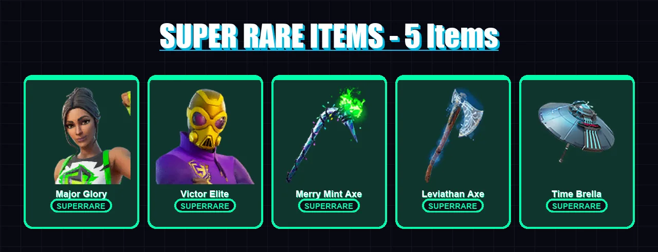 [PC/XBOX/PSN] | Major Glory | Victor Elite | Galaxia | Fade | Kymera | 131 skin | 139 pickaxe | 108 emote | 115 glider | Lv2530