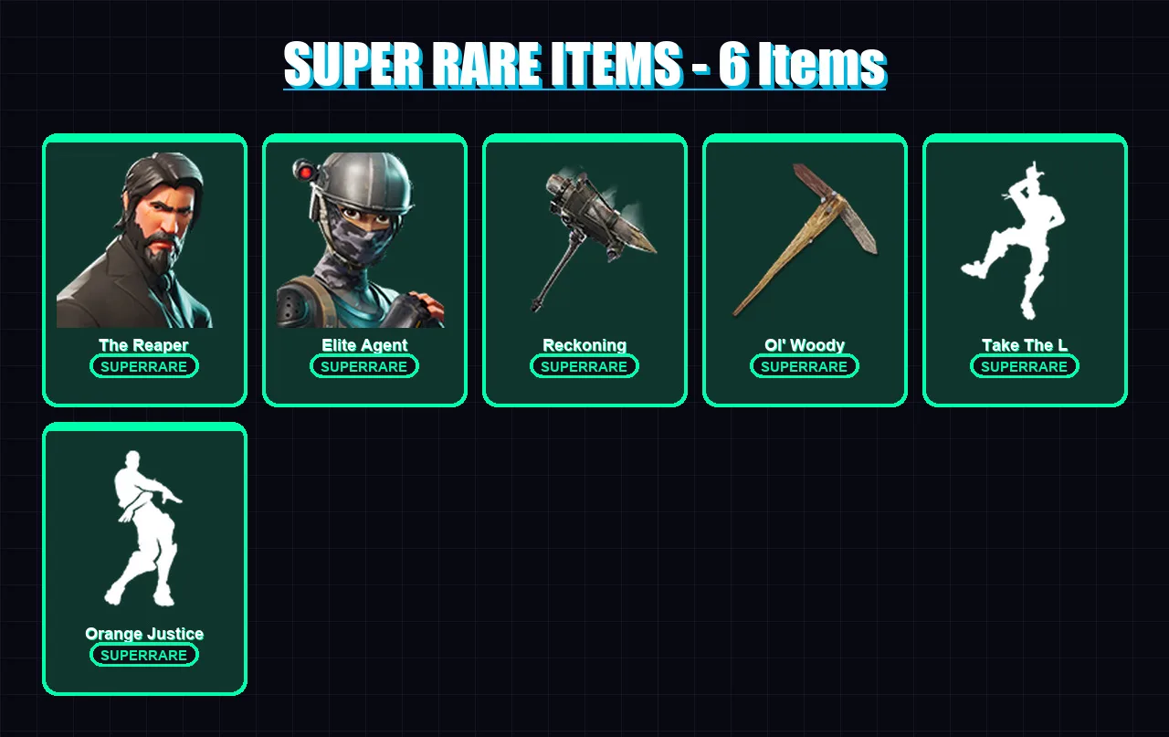 [PC/PSN] | The Reaper | Elite Agent | Drift | Blackheart | Carbide | 115 skin | 89 pickaxe | 81 emote | 69 glider | Lv951