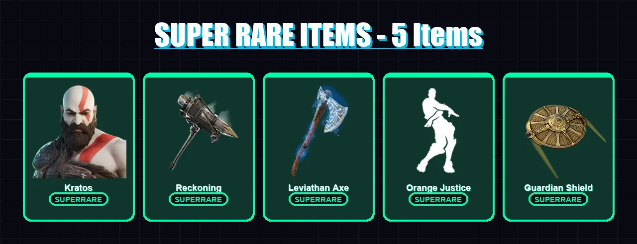 [PC/XBOX/PSN] | Kratos | Dire | Midas | Deadpool | A.I.M. | 61 skin | 54 pickaxe | 45 emote | 60 glider | Lv949
