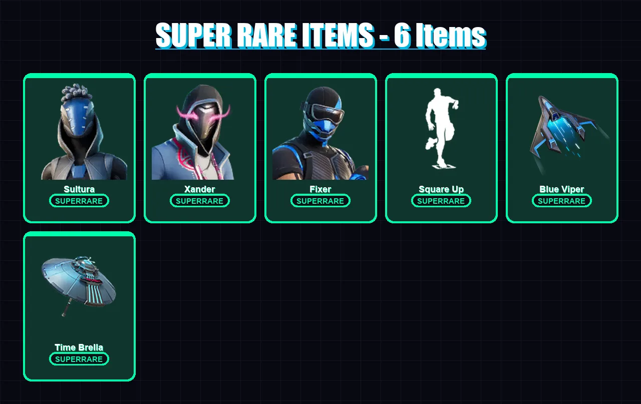 [PS4/PS5/XBOX/PC] | Sultura | Xander | Fixer | Sentinel | The Foundation | 84 skin | 118 pickaxe | 85 emote | 92 glider | Lv1327