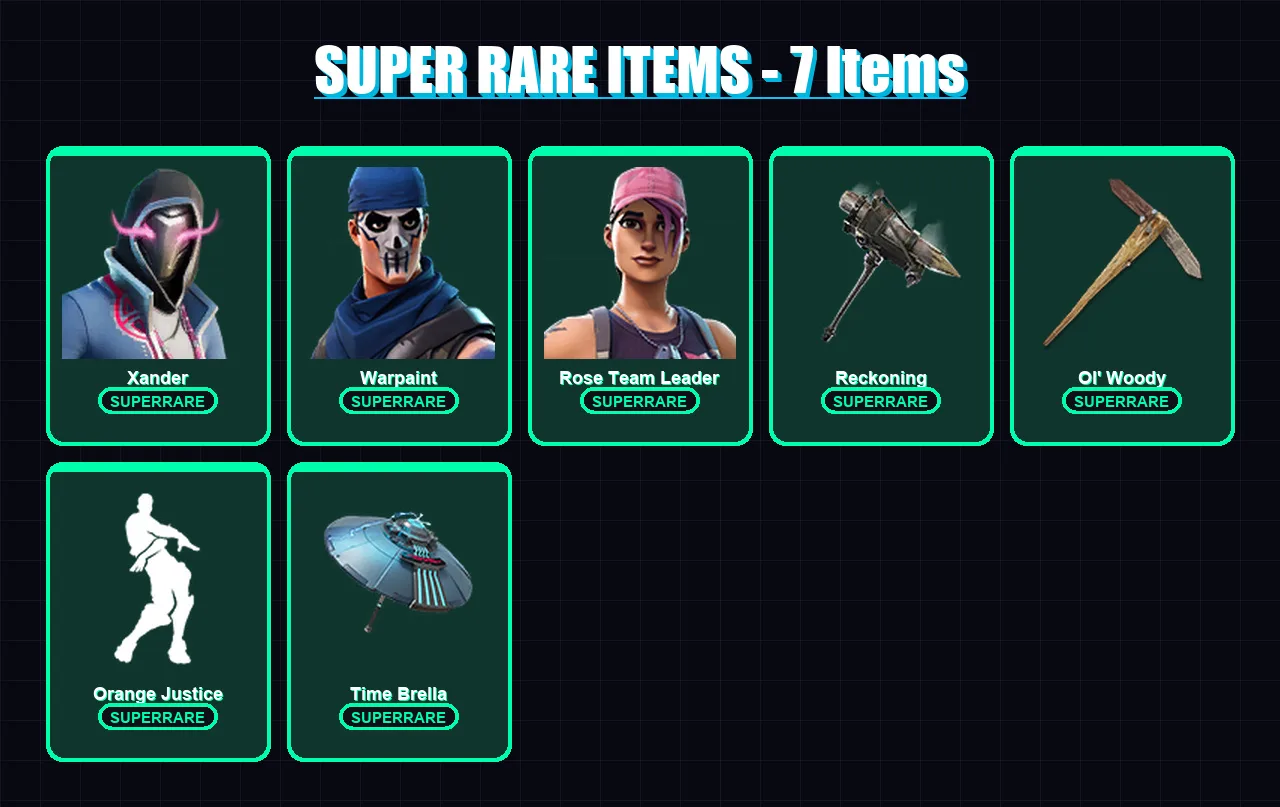 [PC/XBOX] | Xander | Warpaint | Rose Team Leader | Zeus | Valor | 67 skin | 72 pickaxe | 65 emote | 71 glider | Lv844