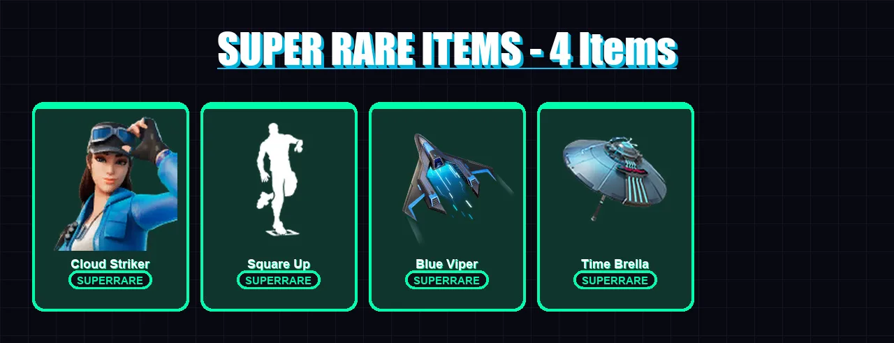 [PS4/PS5/PC] | Cloud Striker | Ronin | Torin | The Cube Queen | Lt. John Llama | 19 skin | 42 pickaxe | 22 emote | 32 glider | Lv466