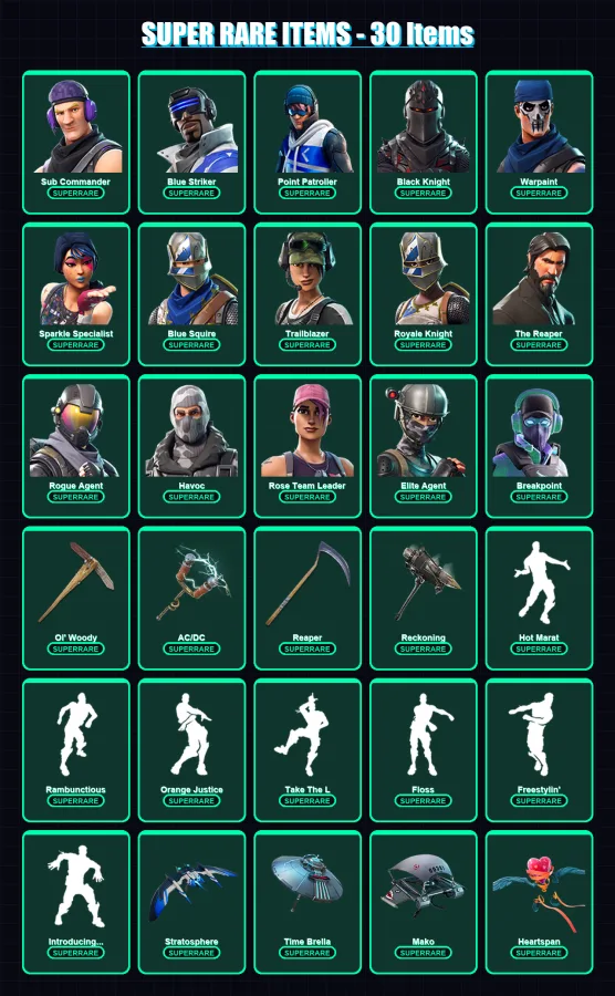 [PS4/PS5/XBOX/PC] | Sub Commander | Blue Striker | Point Patroller | 114 skin | Lv1500 — Game account