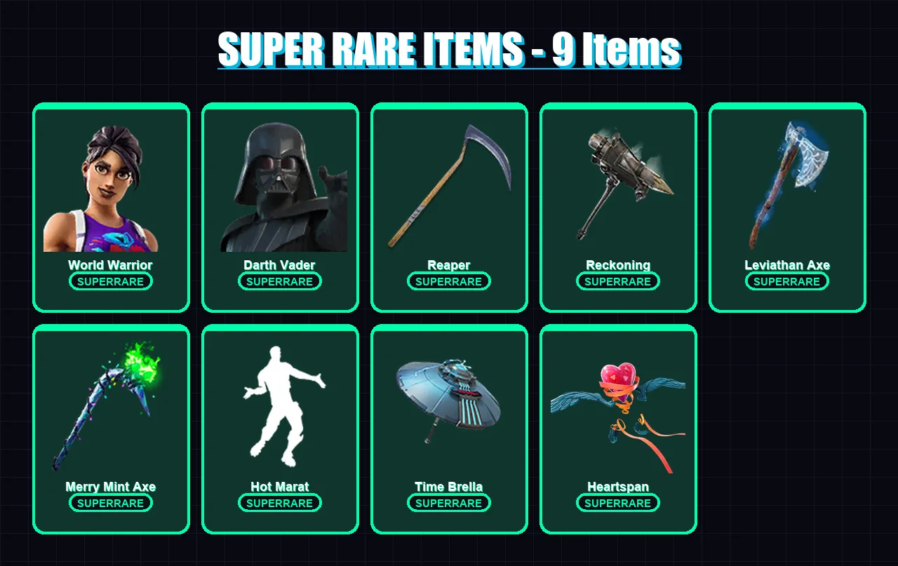 [PS4/PS5/XBOX/PC] | World Warrior | Darth Vader | Ronin | Twyn | Zenith | 221 skin | 231 pickaxe | 218 emote | 202 glider | Lv3451