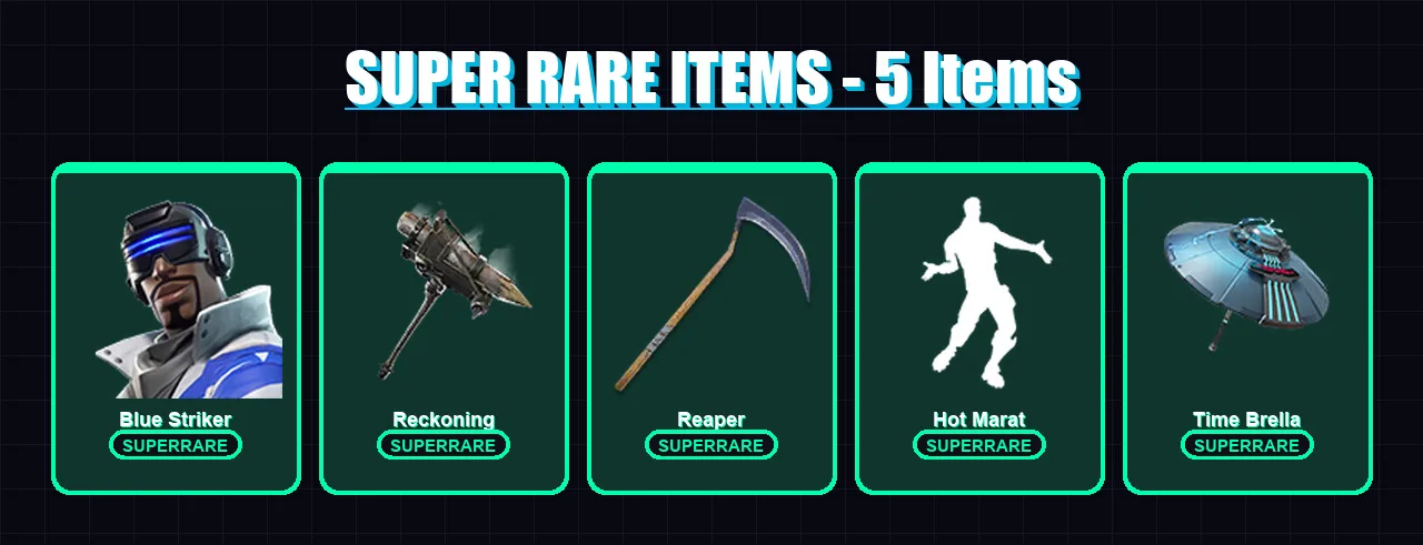 [PS4/PS5/XBOX/PC] | Blue Striker | Zenith | Menace | Omegarok | A.I.M. | 36 skin | 38 pickaxe | 41 emote | 44 glider | Lv606 — Fortnite account