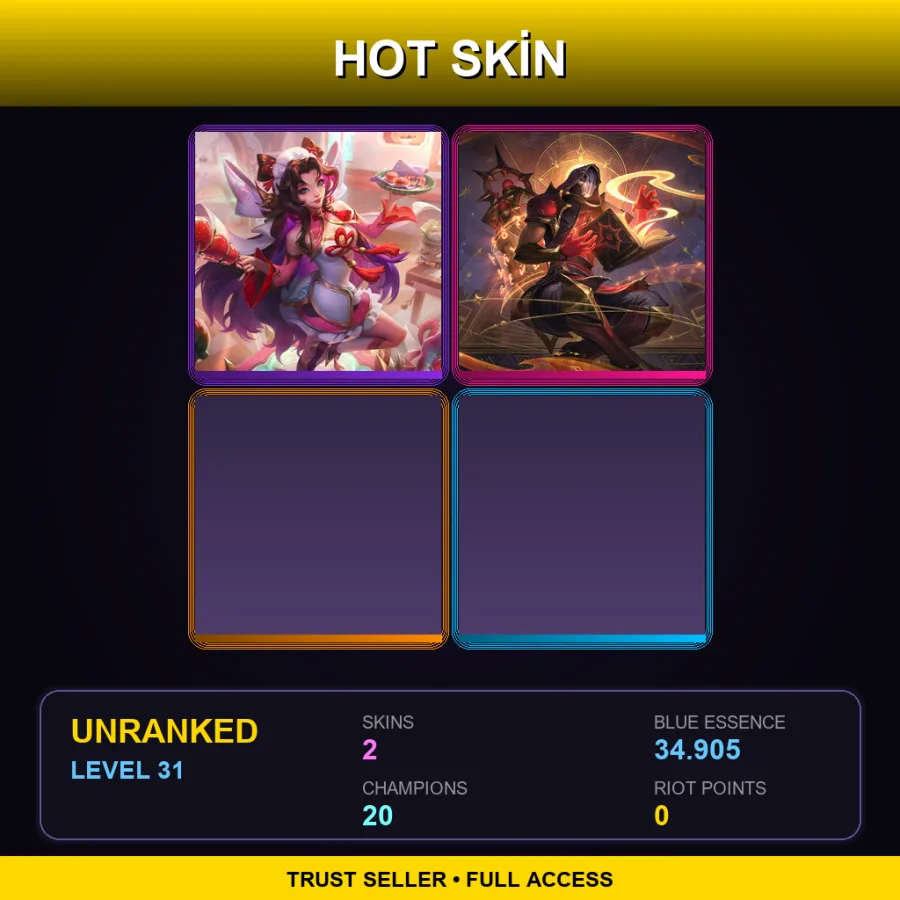 EUW | Lv31 | Unranked | 2 Skin | 20 Champ — Dumpling Darlings Seraphine