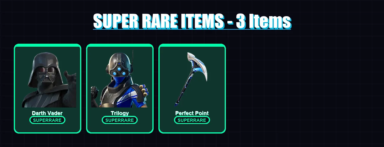 [PC/XBOX] | Darth Vader | Trilogy | Gear Specialist Maya | Kymera | Snap | 102 skin | 107 pickaxe | 73 emote | 102 glider | Lv1336