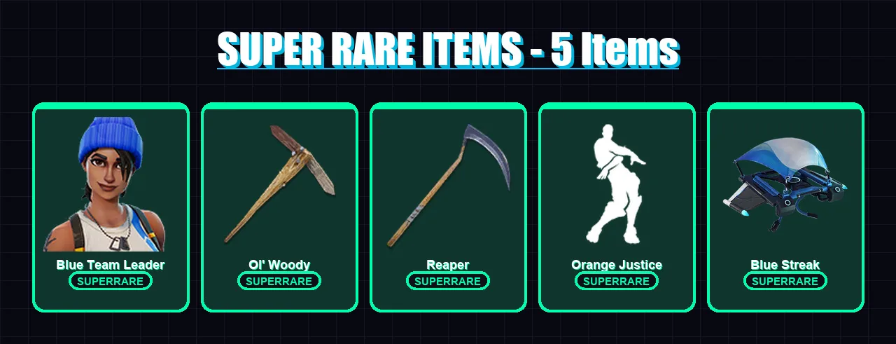 [PC] | Blue Team Leader | Ronin | Son Goku | Drift | The Foundation | 47 skin | 57 pickaxe | 48 emote | 54 glider | Lv906 — Fortnite account
