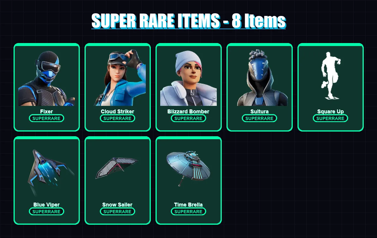 [PS4/PS5/XBOX/PC] | Fixer | Cloud Striker | Blizzard Bomber | Sultura | The Scientist | 20 skin | 63 pickaxe | 62 emote | 68 glider | Lv1442 — Fortnite account