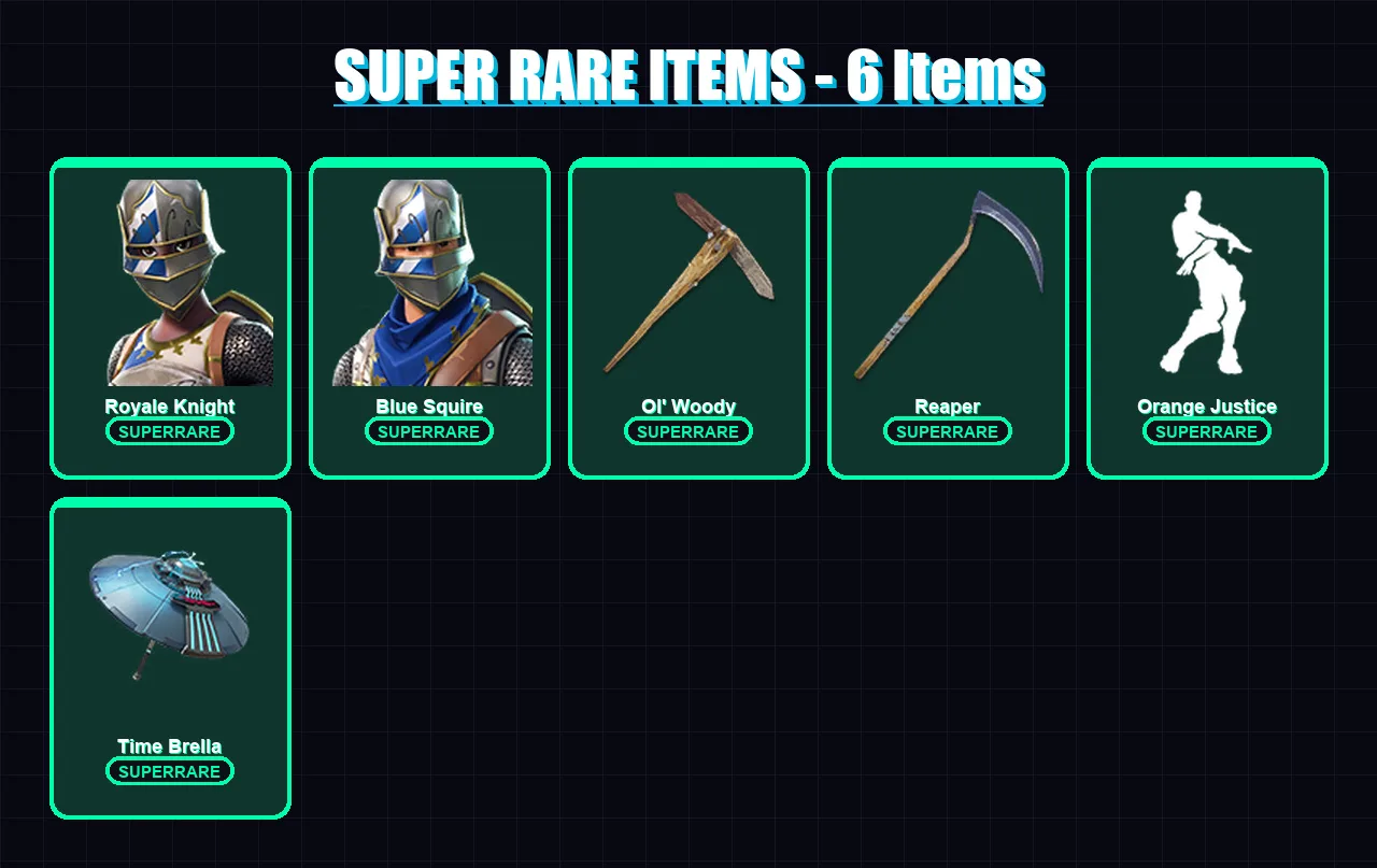 [PC/XBOX/PSN] | Royale Knight | Blue Squire | Valor | Omega | Omegarok | 25 skin | 31 pickaxe | 33 emote | 26 glider | Lv469
