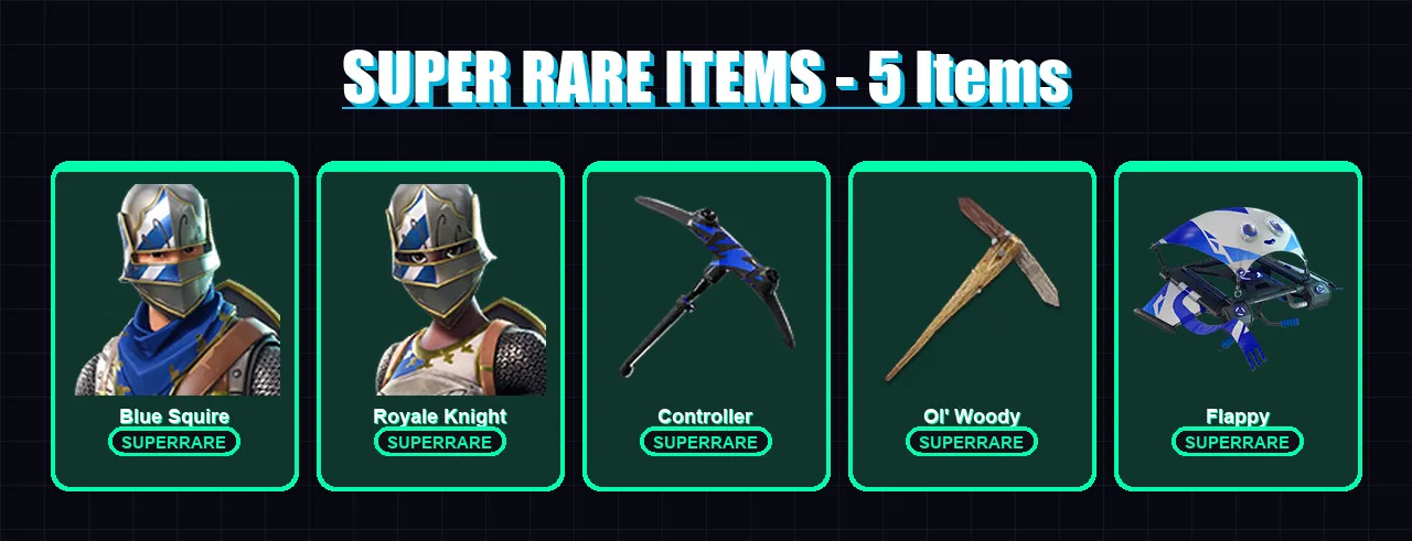 [PC/PSN] | Blue Squire | Royale Knight | Springfielder Peely | Ned Flanders | Pig the Butcher | 8 skin | 34 pickaxe | 19 emote | 30 glider | Lv517