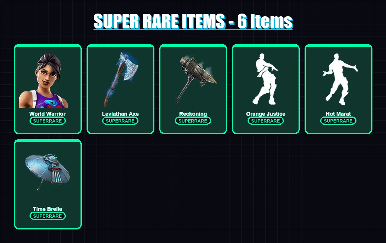 [PC/PSN] | World Warrior | The Prisoner | Frostbite | Hybrid | Mandalorian | 113 skin | 127 pickaxe | 104 emote | 118 glider | Lv2293