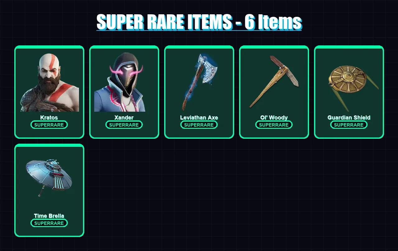 [PC/XBOX/PSN] | Kratos | Xander | Kymera | Menace | Renzo the Destroyer | 120 skin | 185 pickaxe | 112 emote | 139 glider | Lv2579 — Fortnite account