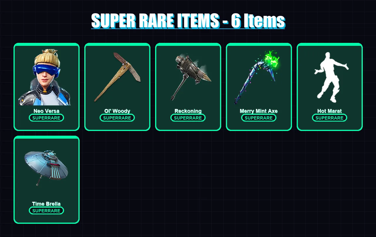 [PC/XBOX] | Neo Versa | Predator | Eternal Knight | Rox | Ruin | 112 skin | 132 pickaxe | 122 emote | 112 glider | Lv1743