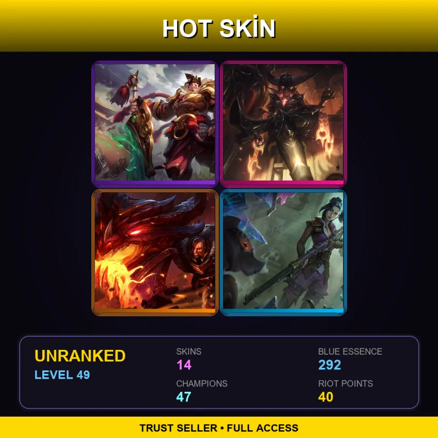LAN | Lv49 | Unranked | 14 Skin | 47 Champ — Dragonslayer Braum
