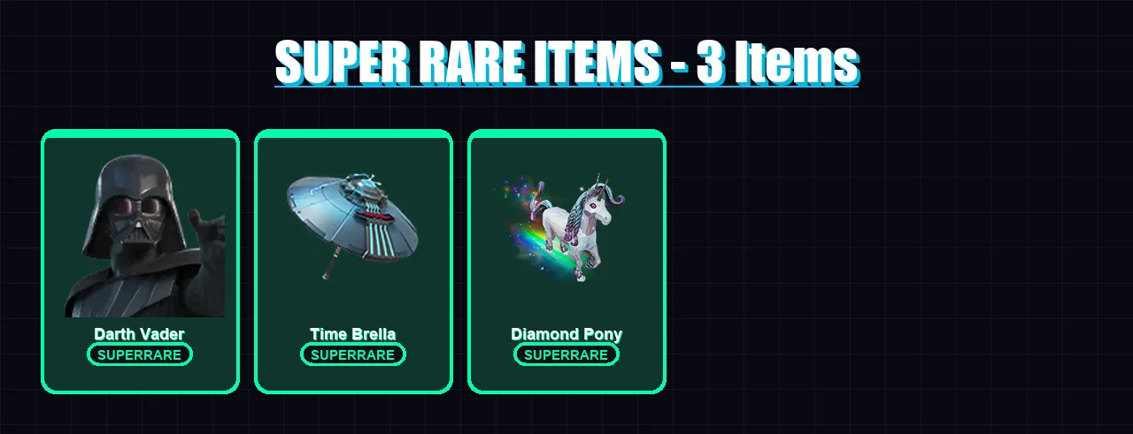 [PS4/PS5/XBOX/PC] | Darth Vader | Spectra Knight | Son Goku | All Might | Malik | 114 skin | 93 pickaxe | 93 emote | 89 glider | Lv1515