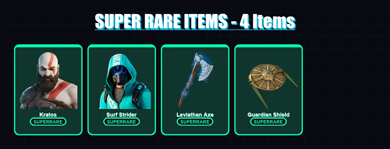 [PC/XBOX/PSN] | Kratos | Surf Strider | Galaxia | Mandalorian | Kondor | 20 skin | 23 pickaxe | 14 emote | 21 glider | Lv315