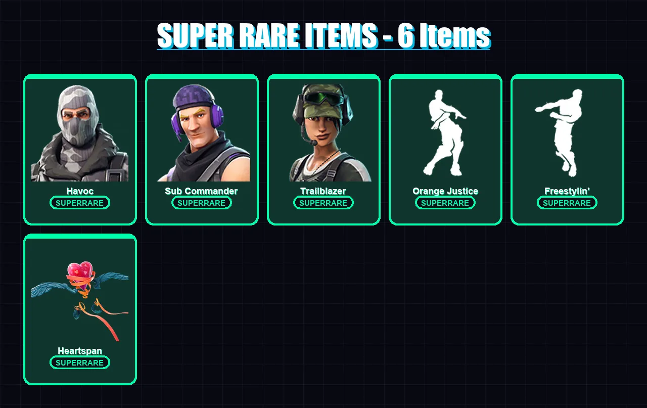[PC/XBOX/PSN] | Havoc | Sub Commander | Trailblazer | Fusion | The Cube Queen | 36 skin | 40 pickaxe | 29 emote | 43 glider | Lv589 — Fortnite account