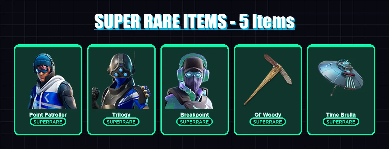 [PS4/PS5/XBOX/PC] | Point Patroller | Trilogy | Breakpoint | Era | Deadpool | 145 skin | 188 pickaxe | 163 emote | 152 glider | Lv2834 — Fortnite account