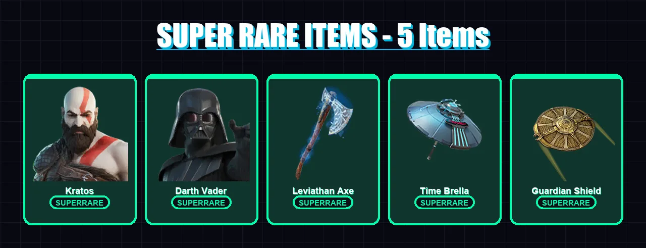 [PC/PSN] | Kratos | Darth Vader | Blackheart | The Cube Queen | Hybrid | 128 skin | 122 pickaxe | 93 emote | 123 glider | Lv1201