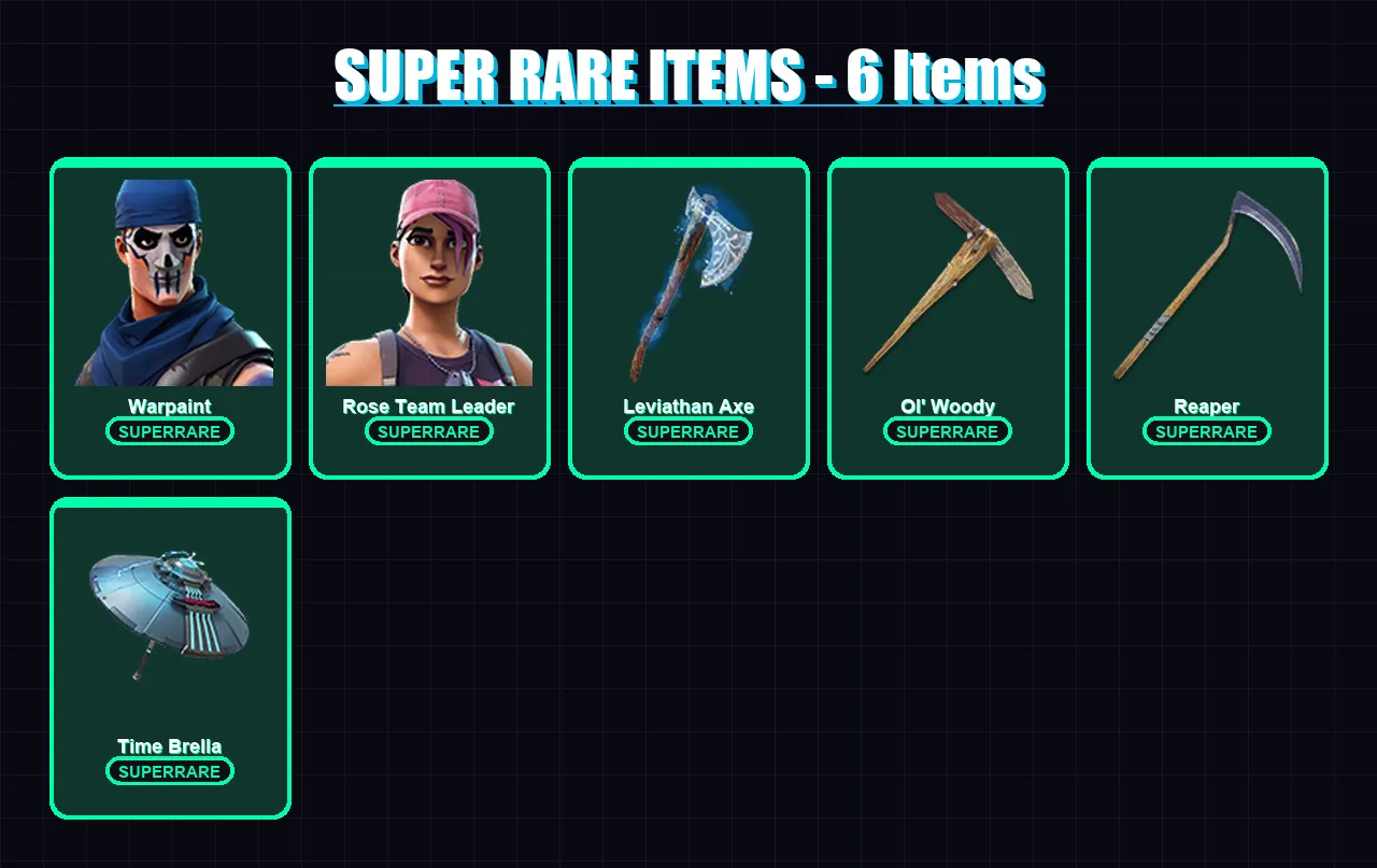[PS4/PS5/XBOX/PC] | Warpaint | Rose Team Leader | Deadpool | 118 skin | Lv1785 — Fortnite account