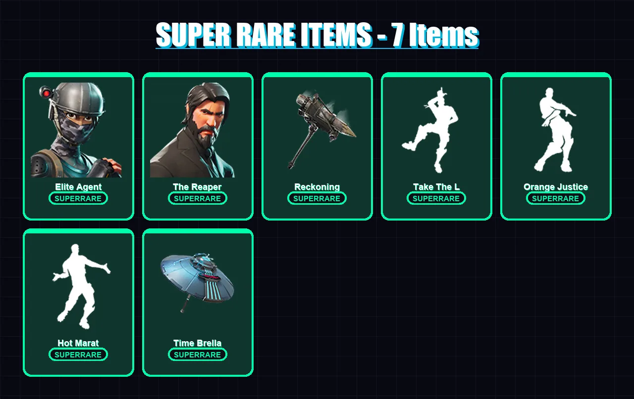 [PC/PSN] | Elite Agent | The Reaper | Carbide | The Imagined | Fallen Love Ranger | 147 skin | 111 pickaxe | 72 emote | 71 glider | Lv836