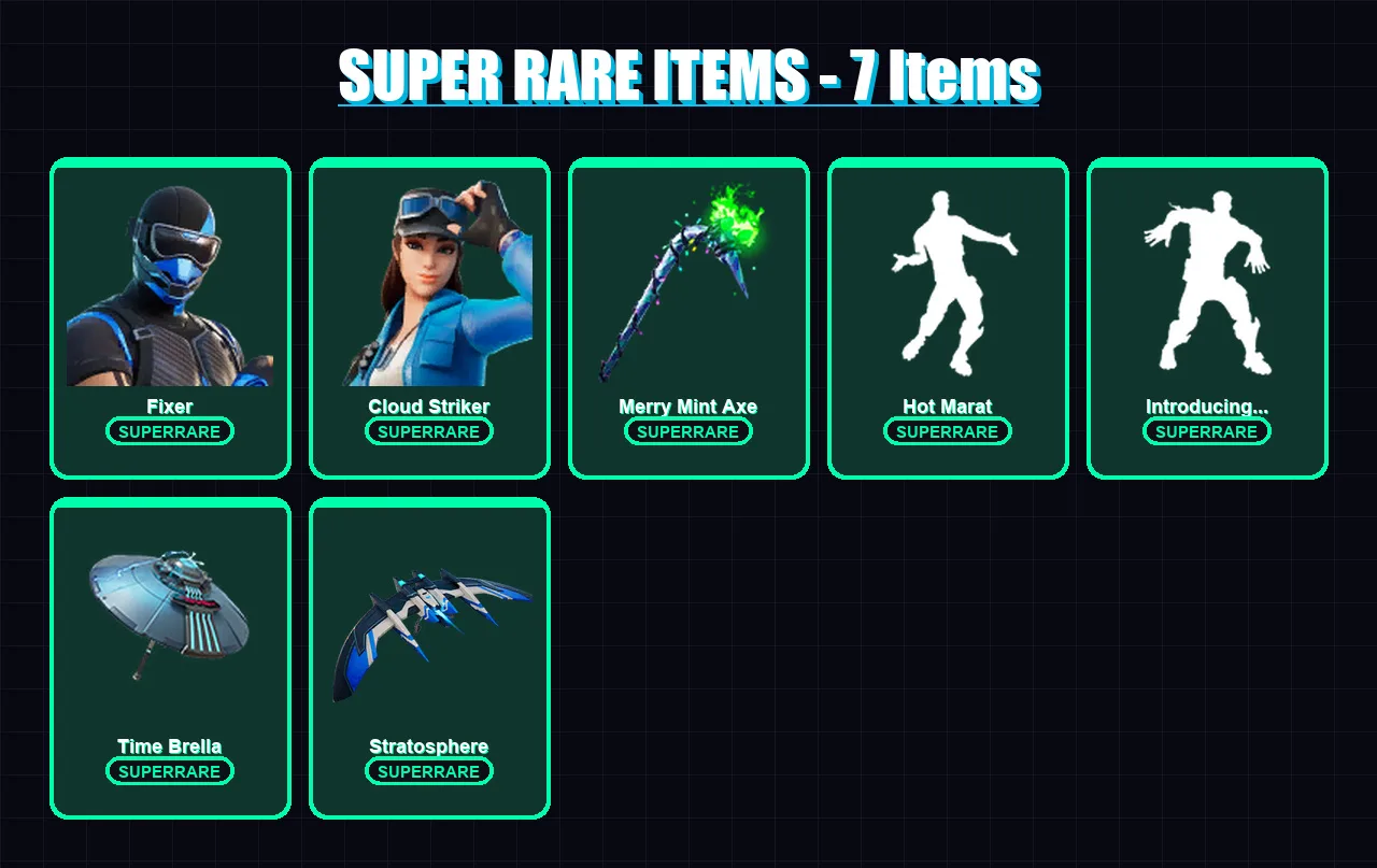 [PC/XBOX] | Fixer | Cloud Striker | Gear Specialist Maya | Spectra Knight | Deadpool | 66 skin | 84 pickaxe | 65 emote | 89 glider | Lv1031