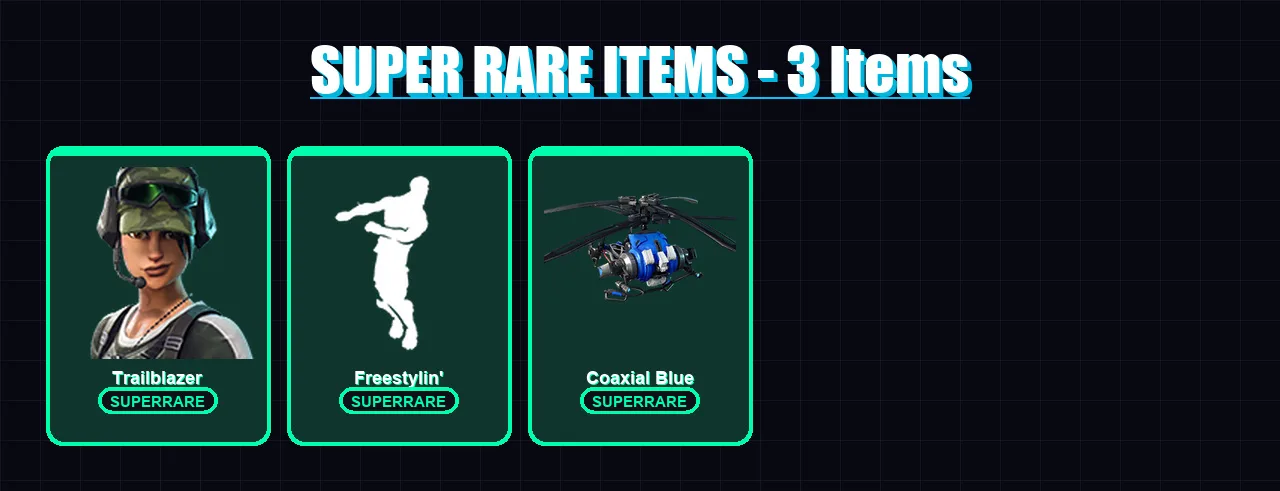 [PS4/PS5/PC] | Trailblazer | Catalyst | Blackheart | Luxe | Ruin | 43 skin | 29 pickaxe | 55 emote | 35 glider | Lv574