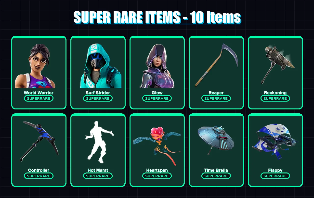[PC/PSN] | World Warrior | Surf Strider | Glow | Luxe | The Prisoner | 172 skin | 214 pickaxe | 171 emote | 168 glider | Lv3843 — Fortnite account