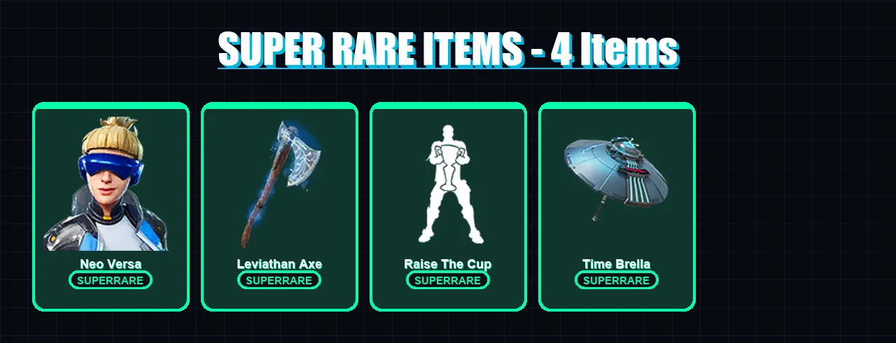 [PC] | Neo Versa | Menace | Peter Griffin | Spectra Knight | The Cube Queen | 121 skin | 189 pickaxe | 169 emote | 166 glider | Lv2976