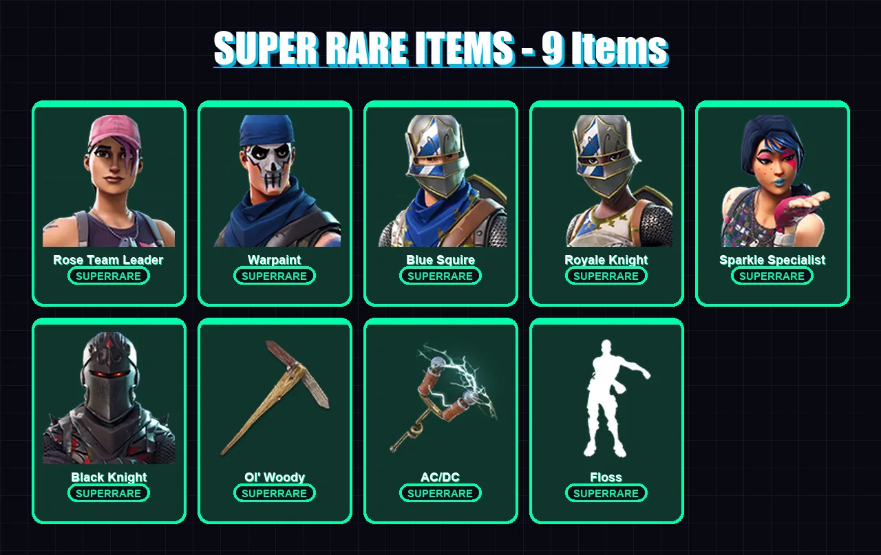[PS4/PS5/XBOX/PC] | Rose Team Leader | Warpaint | Blue Squire | 16 skin | Lv217